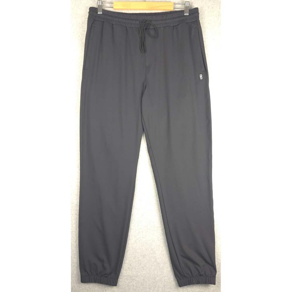 Rhone Essentials Jogger Pants L Mens Gray Elastic Waist Drawstring 101023‎ READ